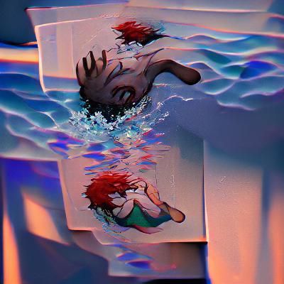 AI Generated Image from a Blank Prompt