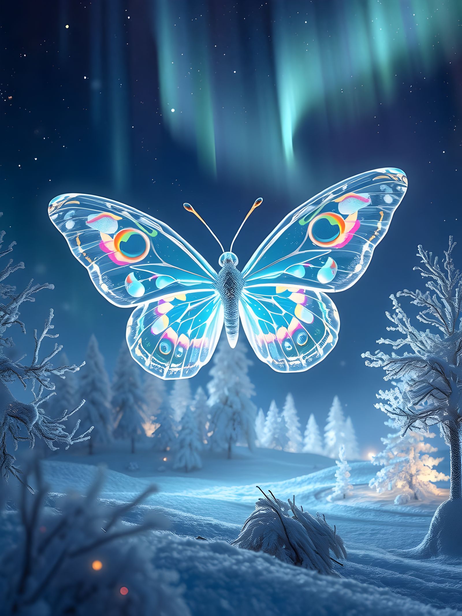 Aurora Borealis Butterfly