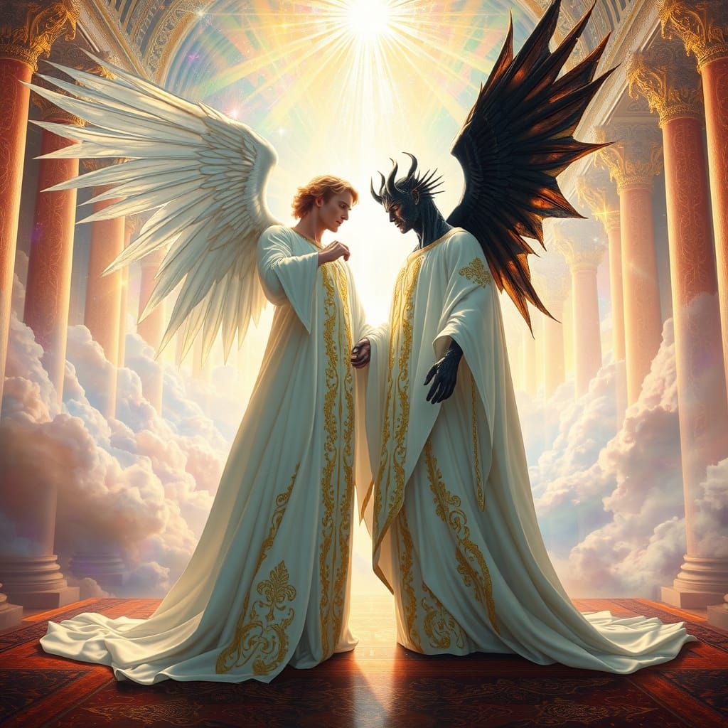 Archangel Brothers in Heavenly Radiance