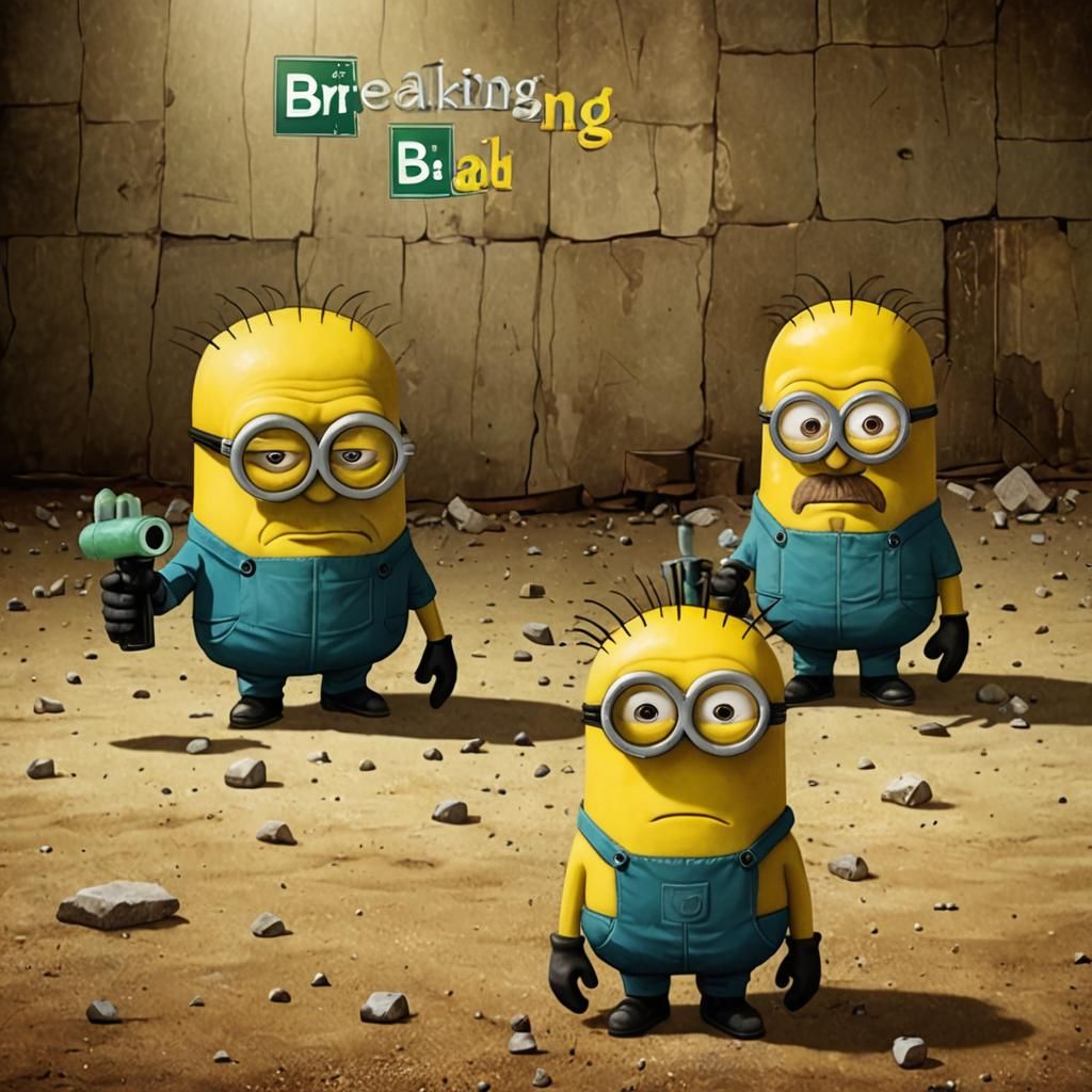 Breaking Bad as Minions Fan Art