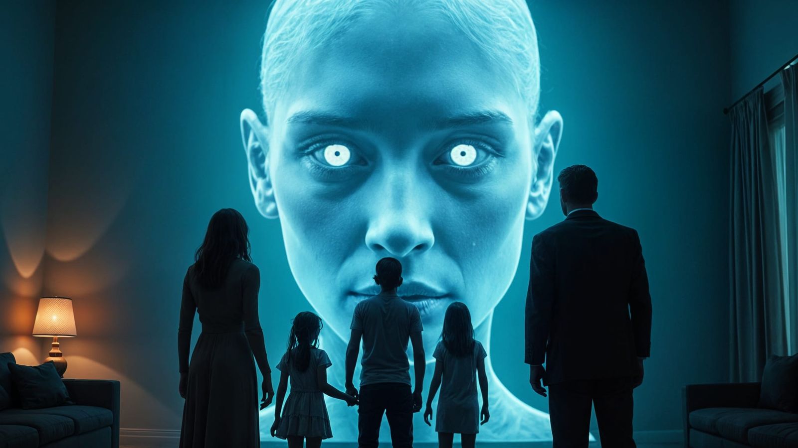 Terrified Family Confronts Sinister AI Hologram