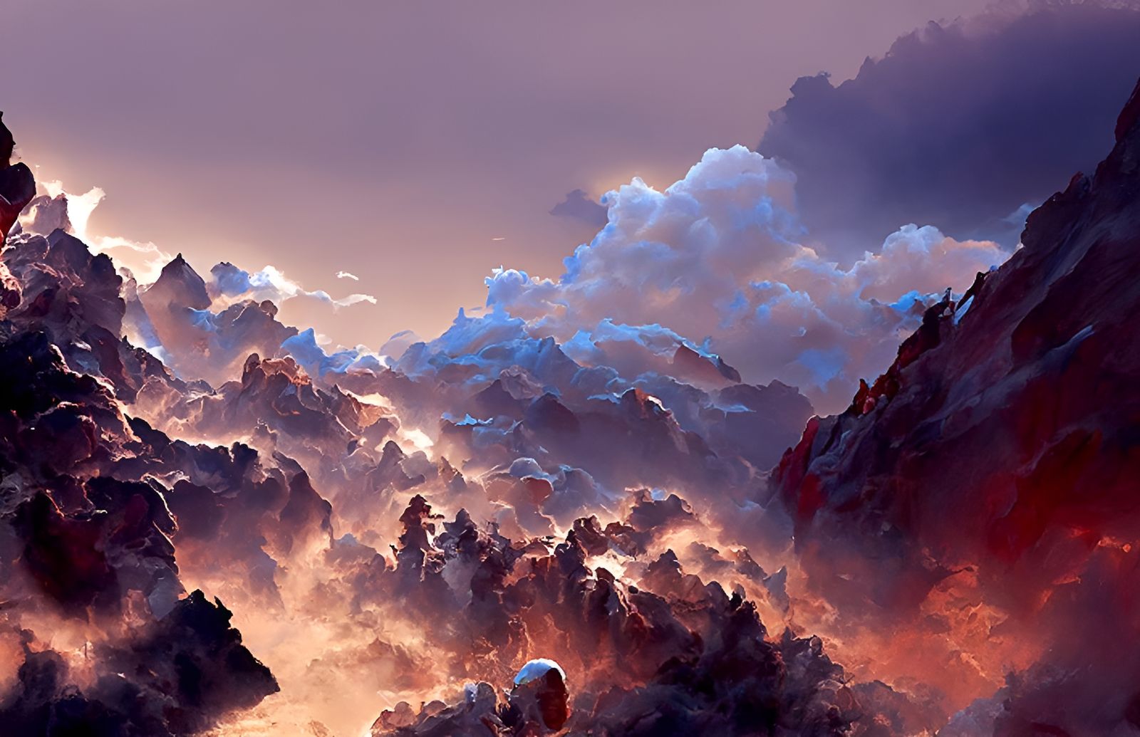 Infinite Stairway: Romanticism Meets Digital Art