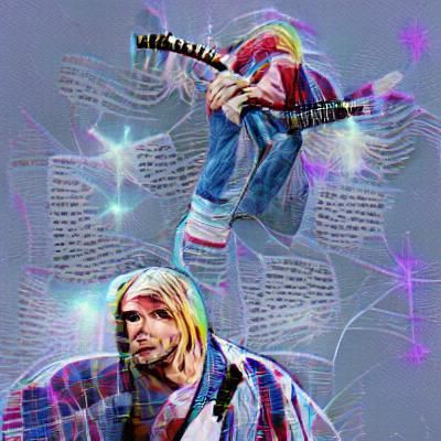 Kurt Cobain Portrait