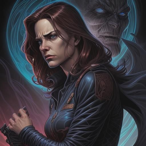 Ominous Comic Book Art in Mark Brooks Style