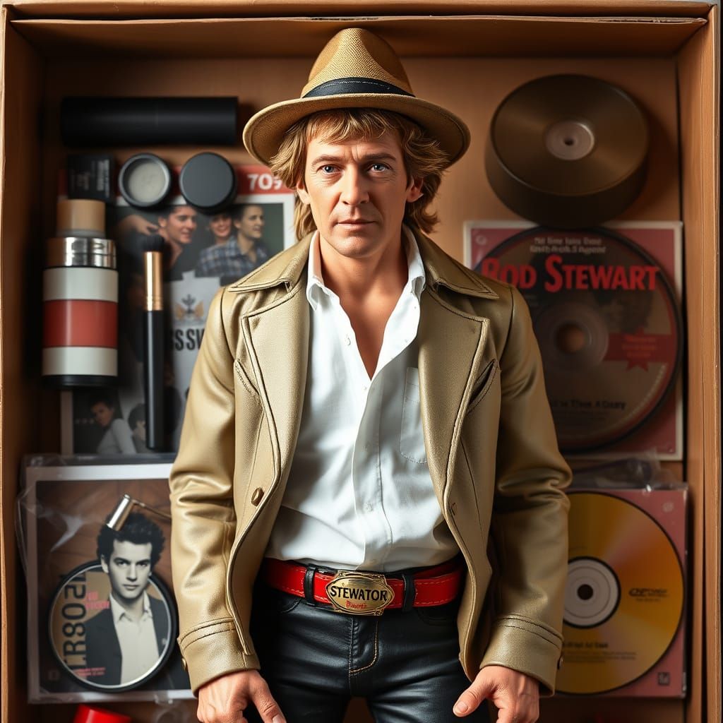 Rod Stewart action figure