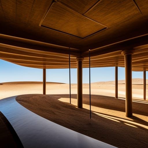Epic Interior of a Fremen Sietch