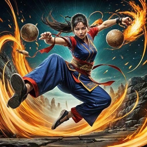 Kung Fu Master: Lightning Fast Kinetic Energy