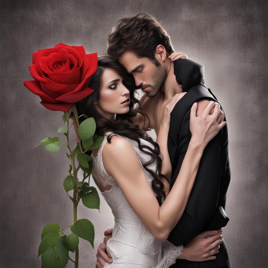 AI Generated Depiction of Forbidden Love