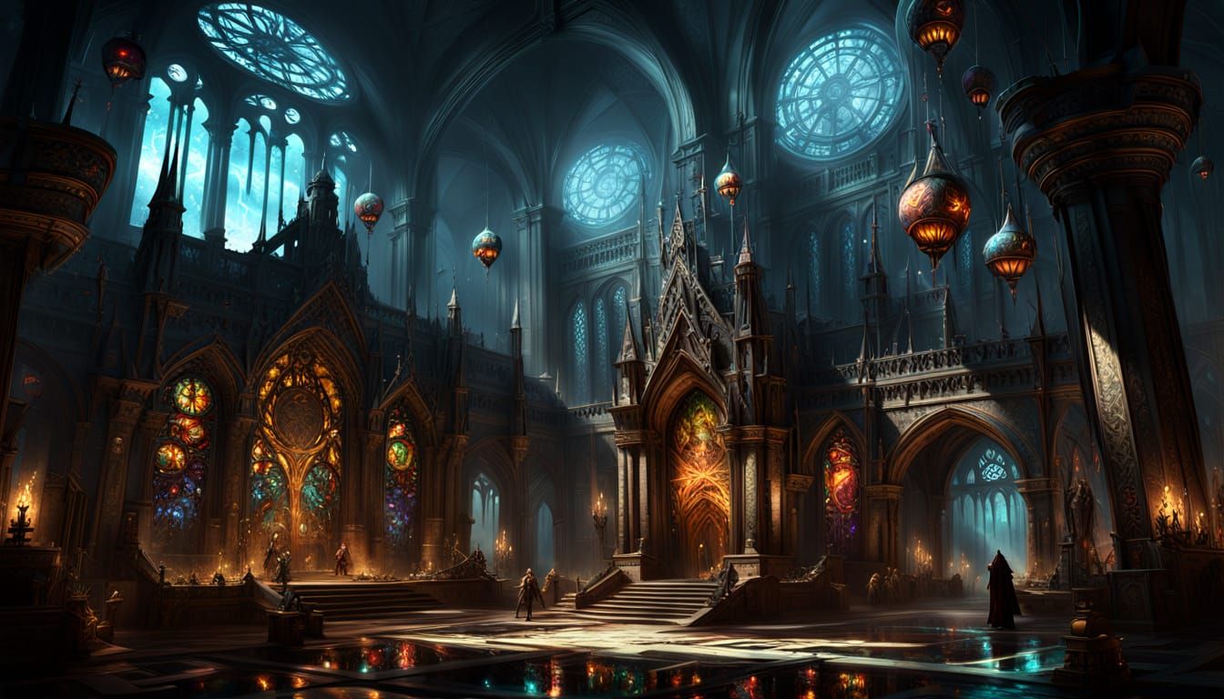 Dark Fantasy FLIZDIZ Surreal Reality, 8k Concept Art