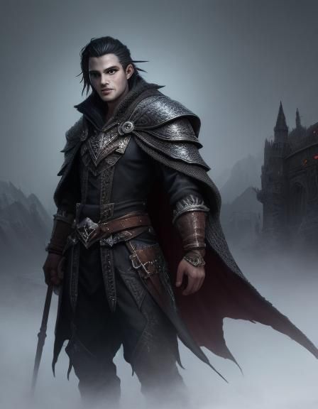 Vorin Shadowblade, Half-Elf Rogue v3