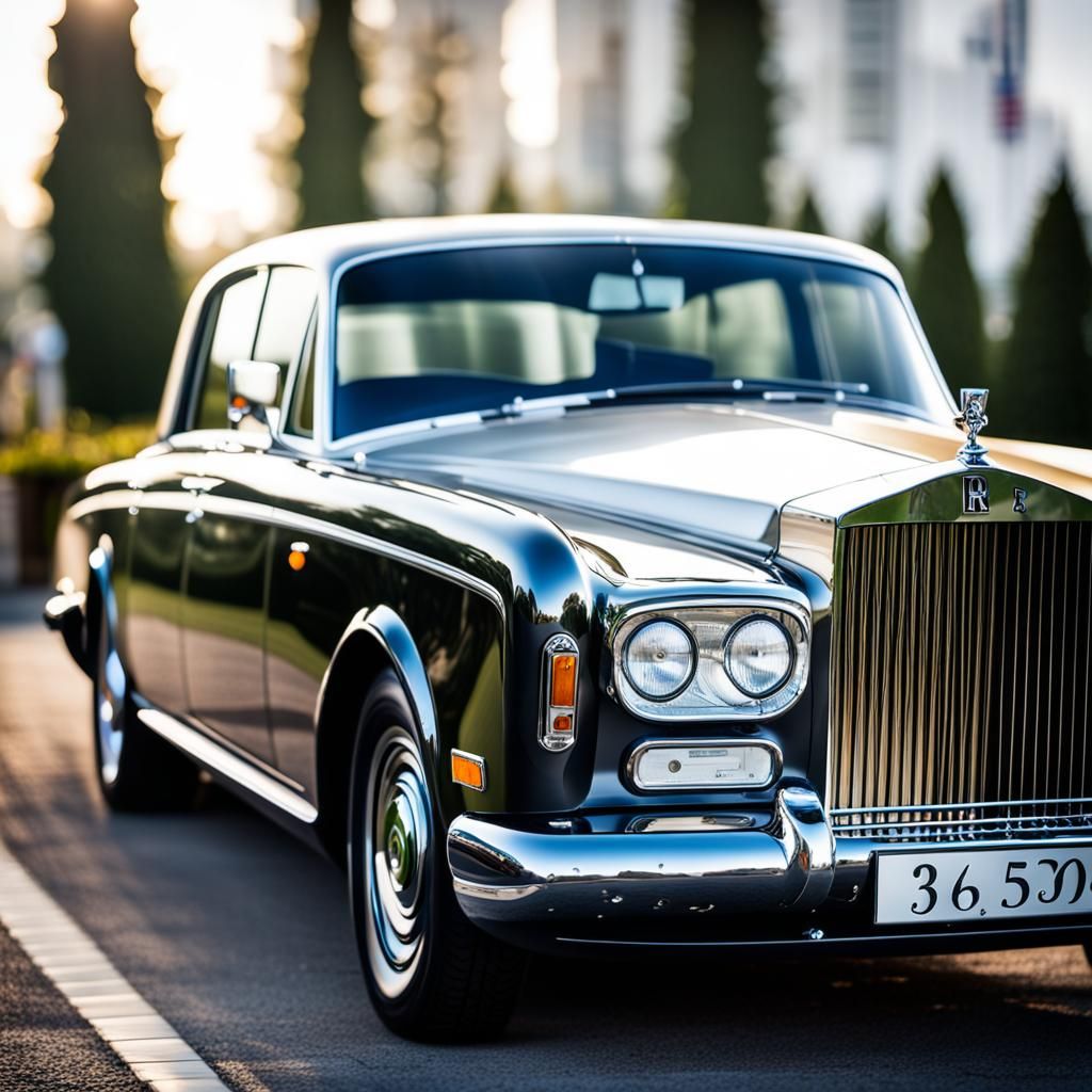 Rolls Royce Silver Shadow: 1920s Automotive Photography