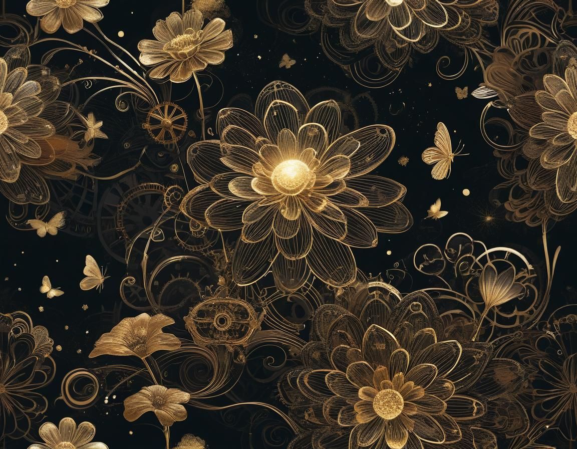 Ethereal Steampunk Portrait of Philomène Xzavier