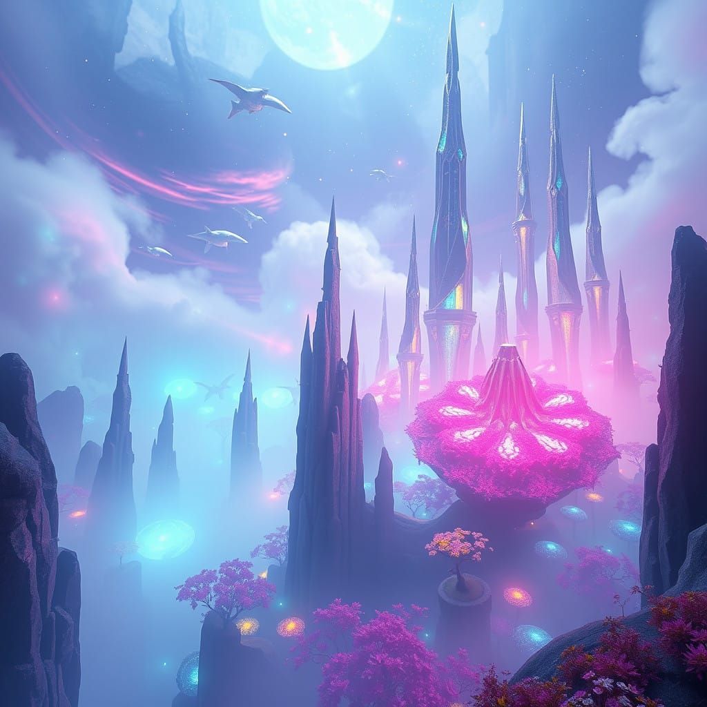 Ethereal Realms of Captivating Beauty Unfold