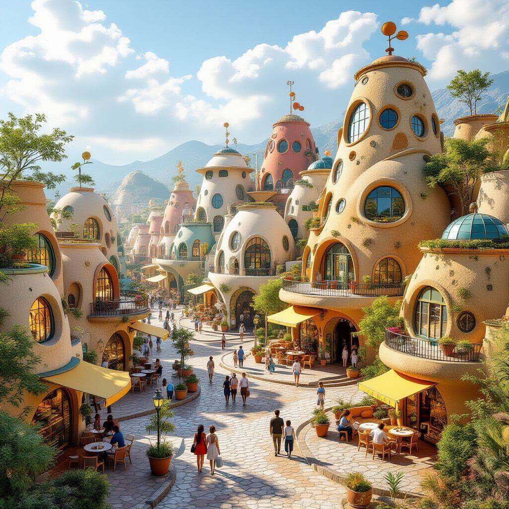 Eco-Friendly City of the Future: Organic Architecture