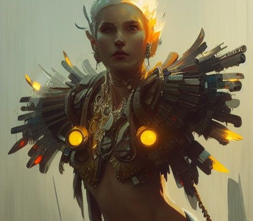 Maximalist Oil Painting in 8K Resolution