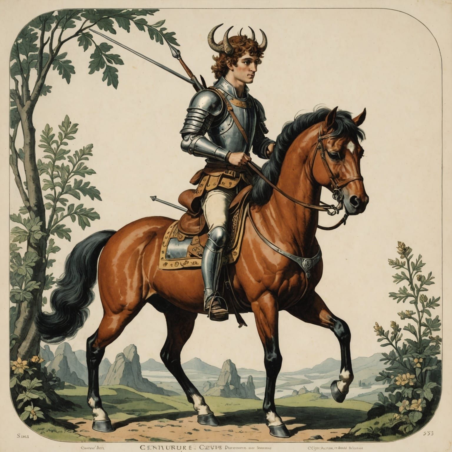 Majestic Centaur Digital Rendering