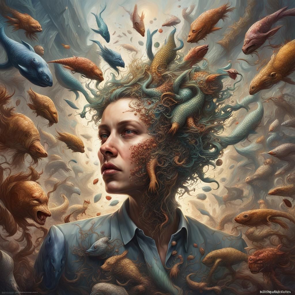 Hyperrealistic Splash Art with Dramatic Lighting