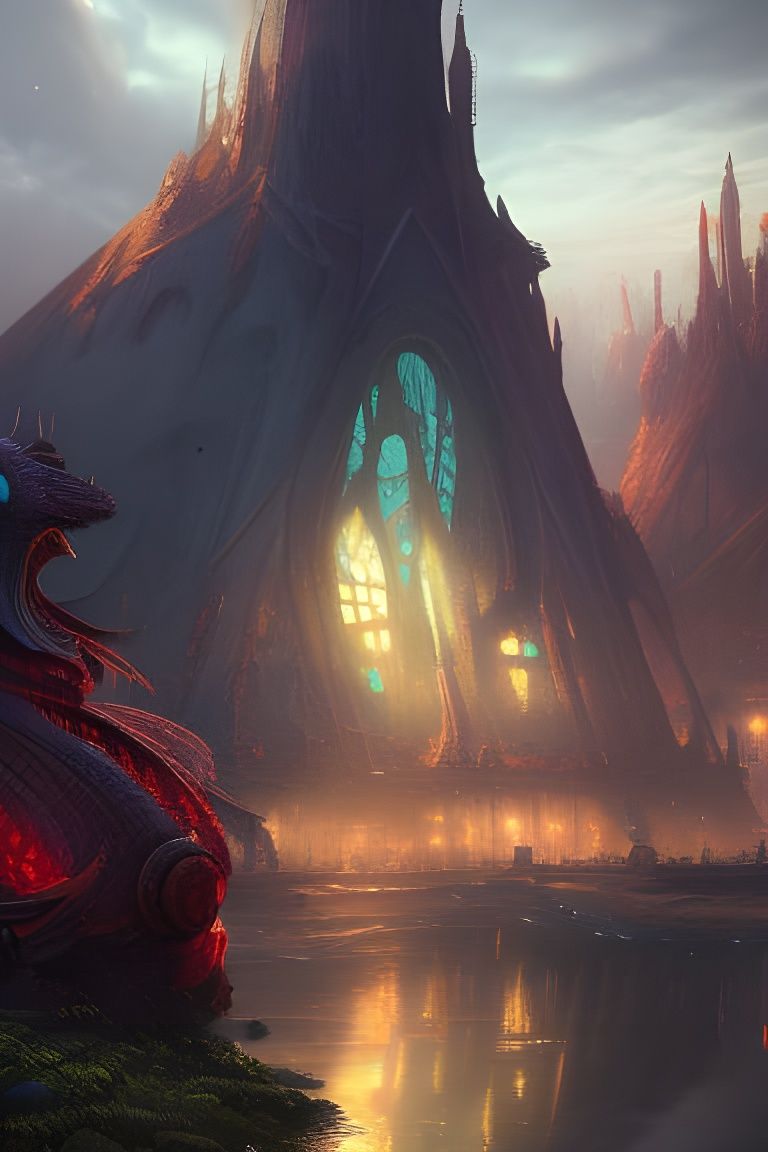 Handsome Fishman Concept Art in Unreal Engine