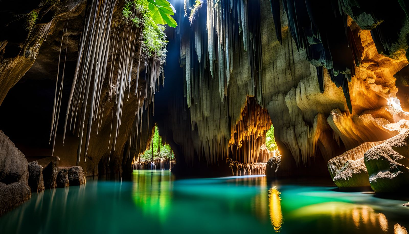The Underground River in Puerto Princesa, Philippines