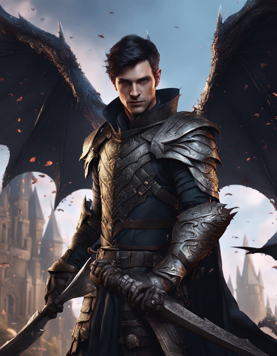 Prince of Dreams: A Handsome Prince with Bat Wings