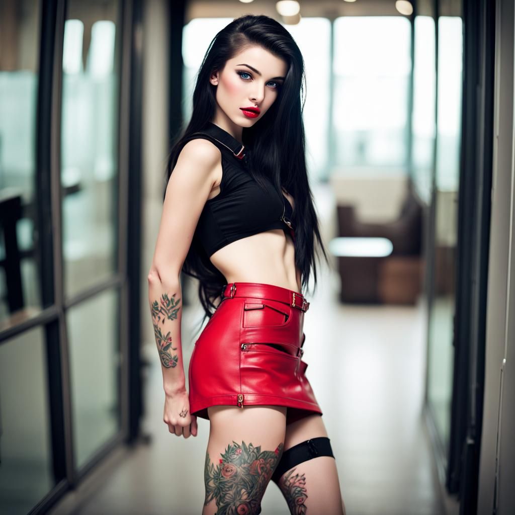 Lebanese Beauty in Fashion Portrait, 8K Unreal Engine