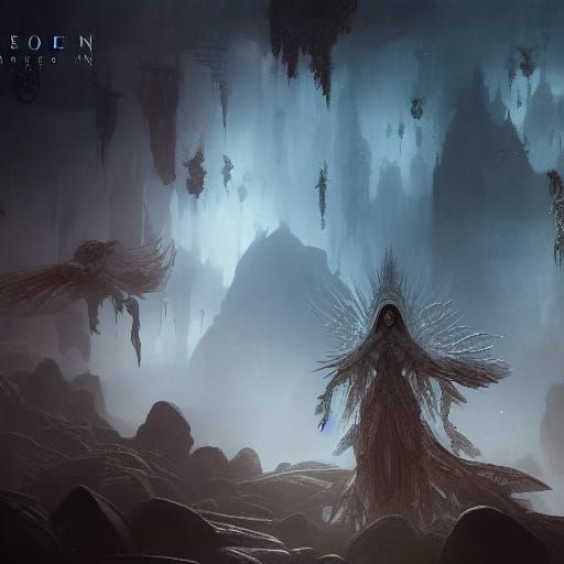 Ghost of Fallen Faith: Detailed Matte Painting