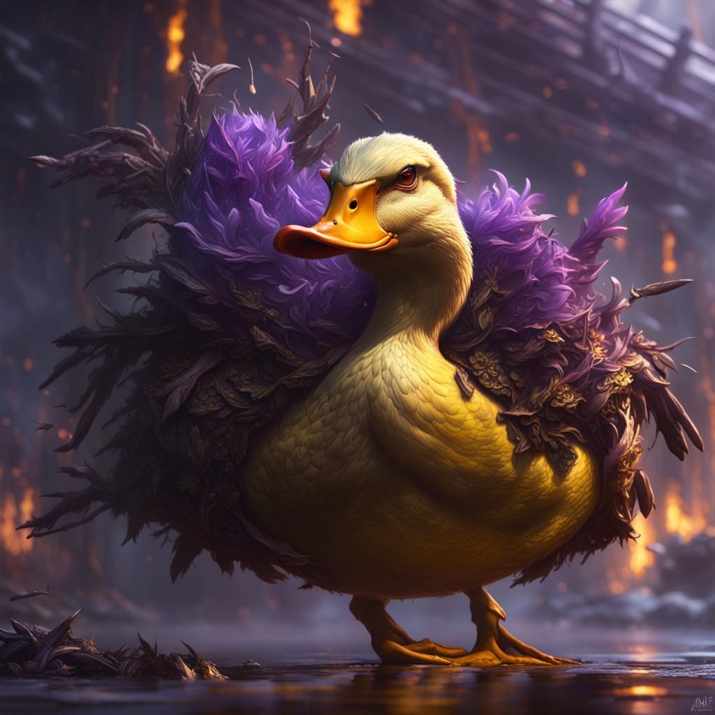 Duck General: Dark Fantasy Concept Art