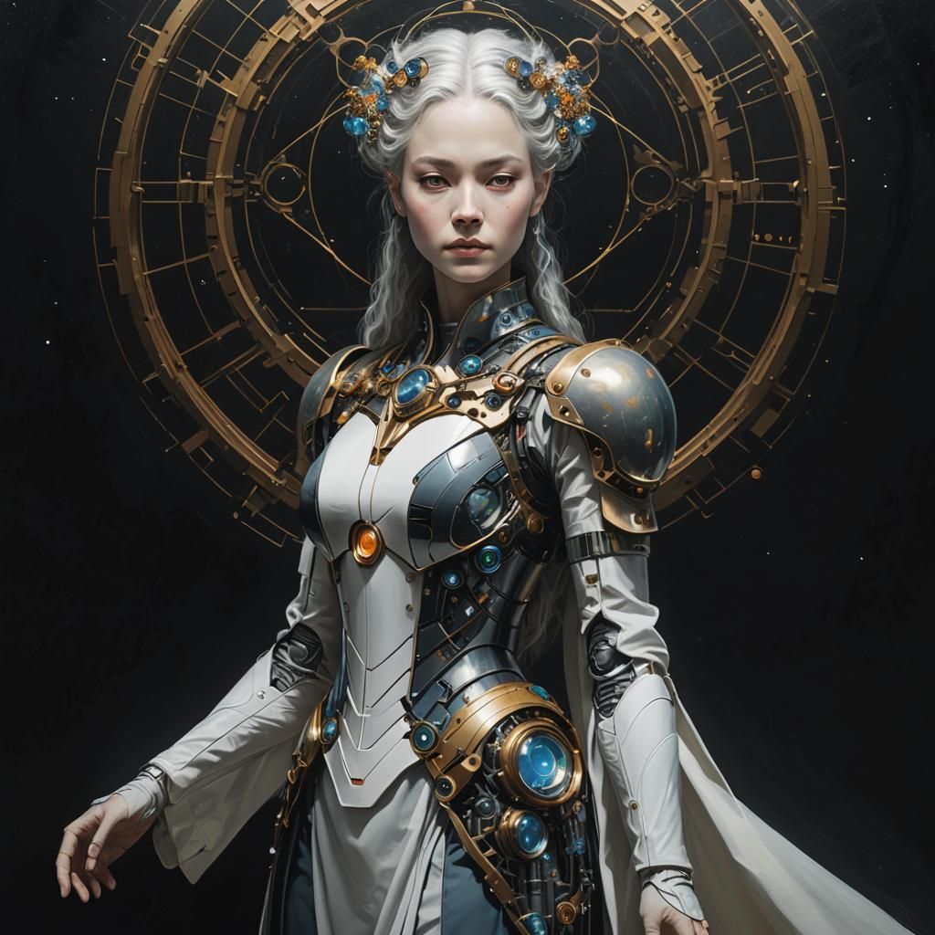 Quantum Quietude: An AI Interpretation