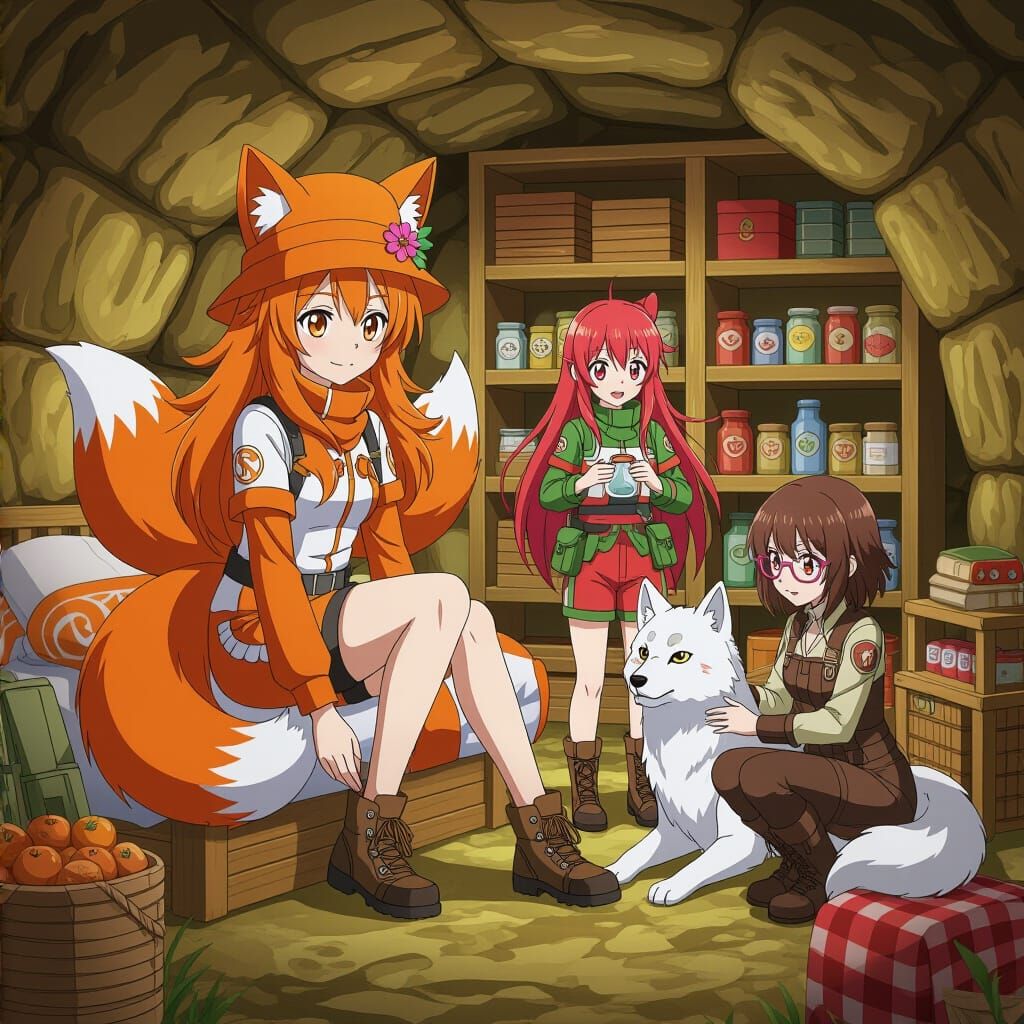 life in the forest: Me and my friends get ready for our adve...