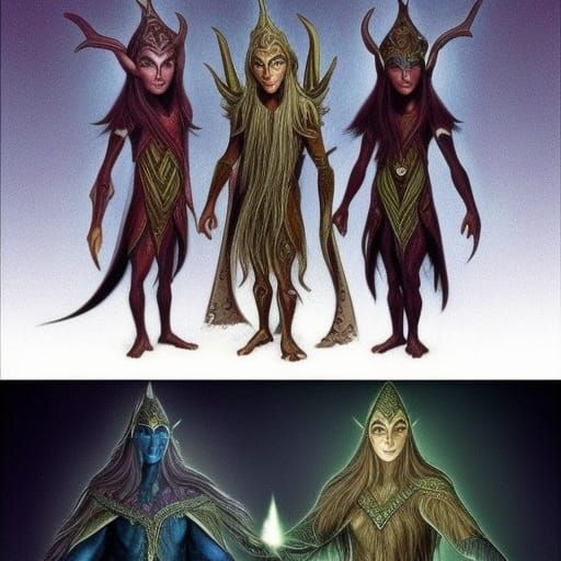 Norse Mythology: Dark Elves and Light Elves