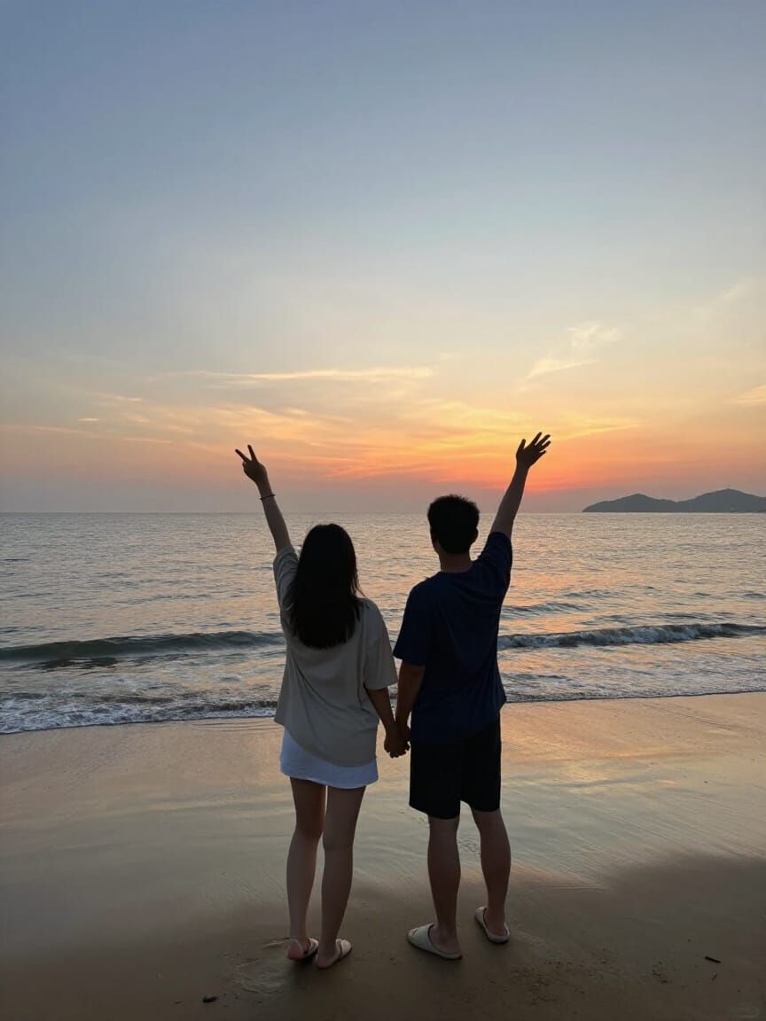 AI Generated Image of a Tropical Vacation