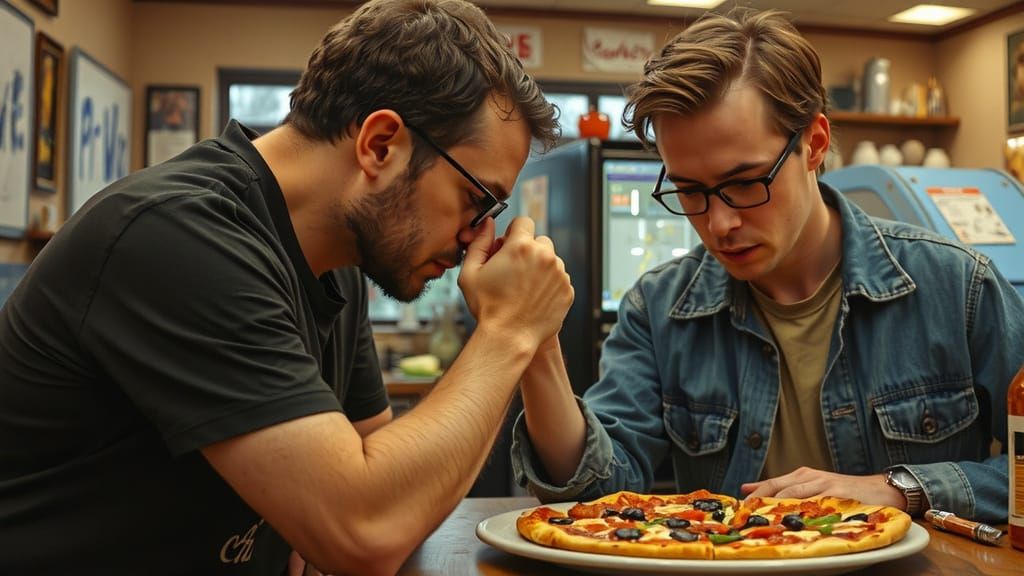 Desperate Man's Pizza Prayer: Underground Comic Art