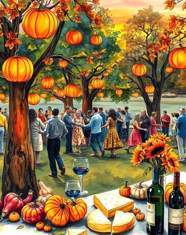 Autumn harvest festival