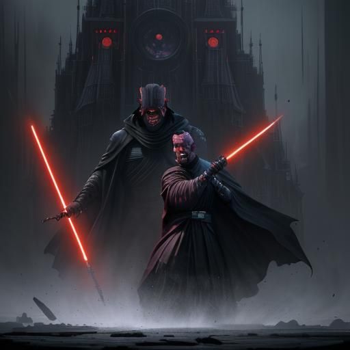Darth Maul's Victory: A Dark Fantasy Concept