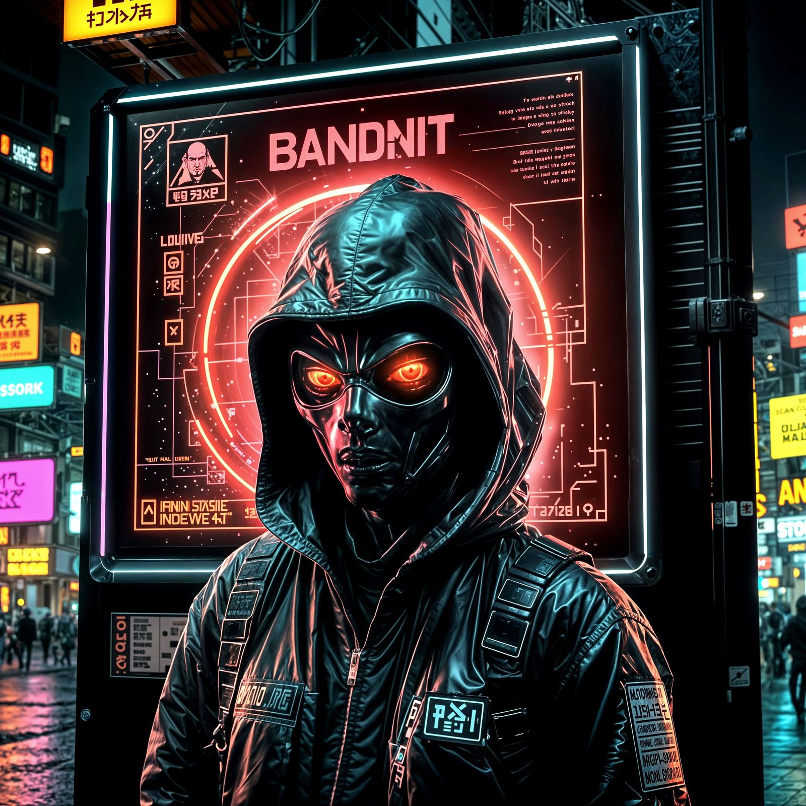 Interstellar Wanted Poster Warning Sign