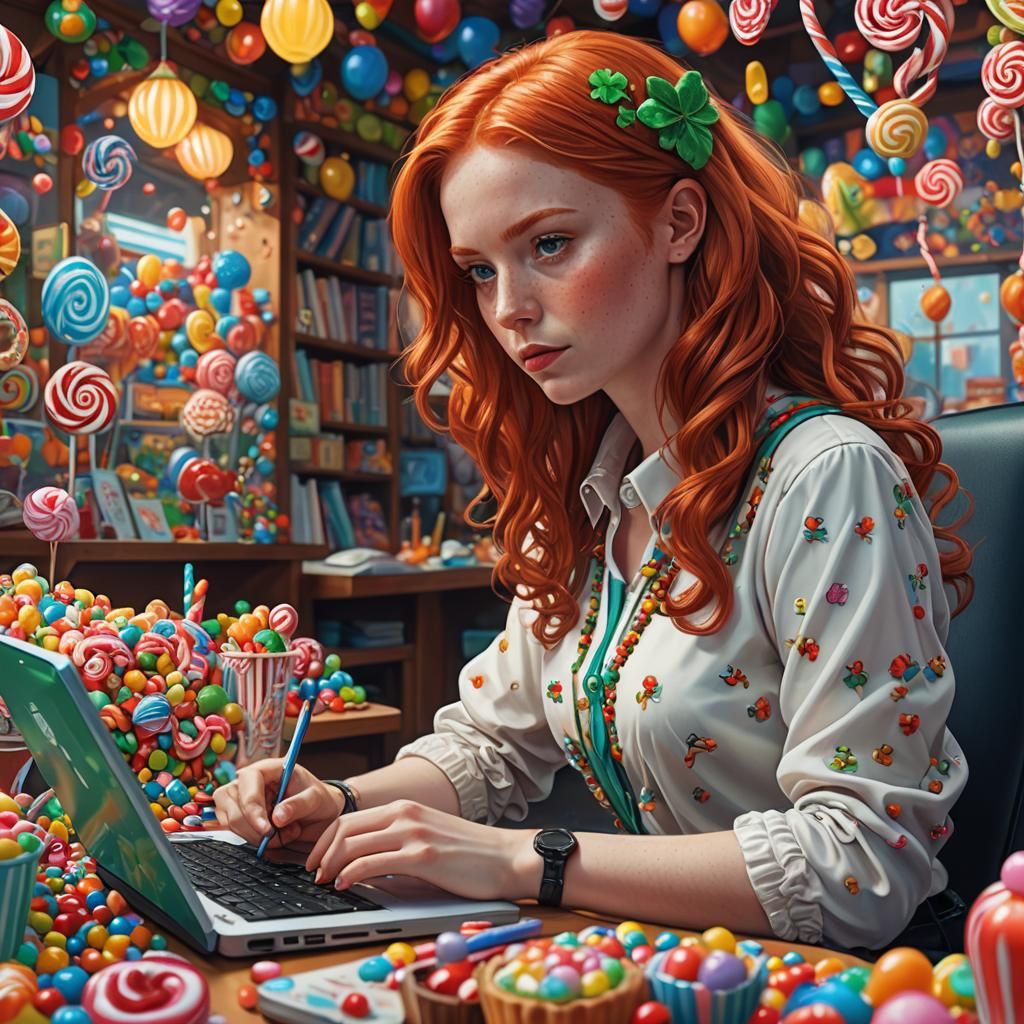 Writing something sweet