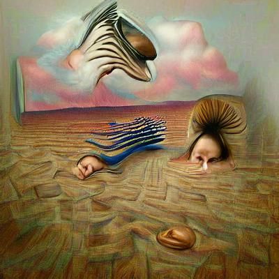 Surrealist Interpretation of a Migraine Experience