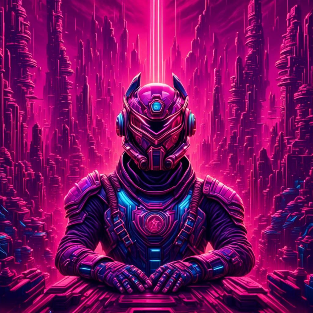 Futuristic Sci-Fi Logo for GAKA Clothing Company