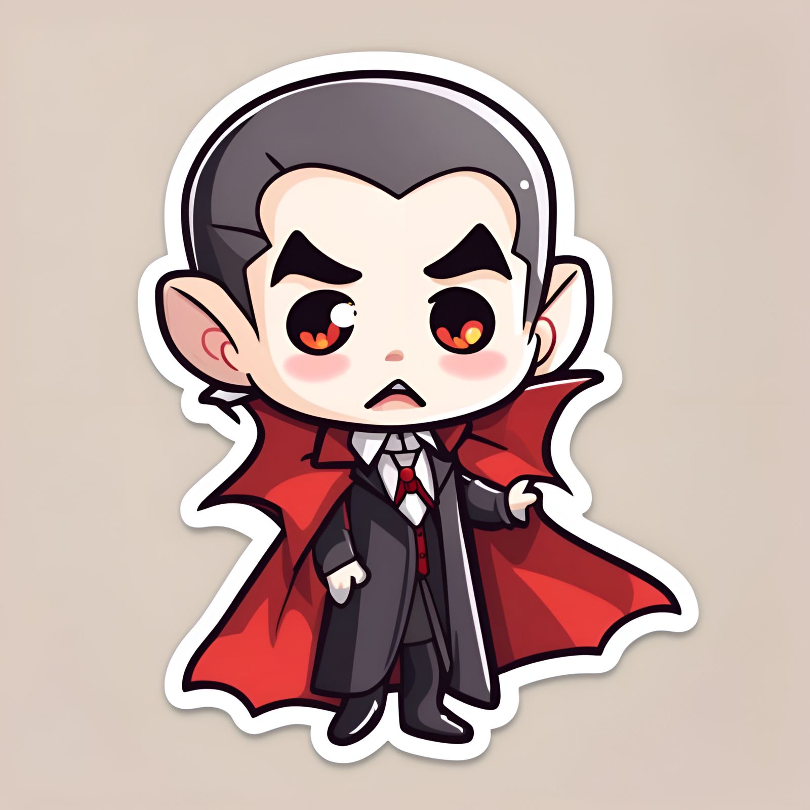 Dracula sticker