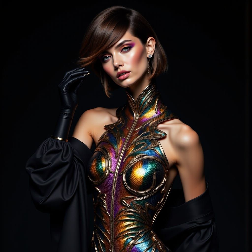 <lora:Muse:1.0> <lora:Master Jeveler:1.0> <lora:SDA Masterpiece v2:1.0> Masterpice beauty luxuty elegance Ultra-glamorou...