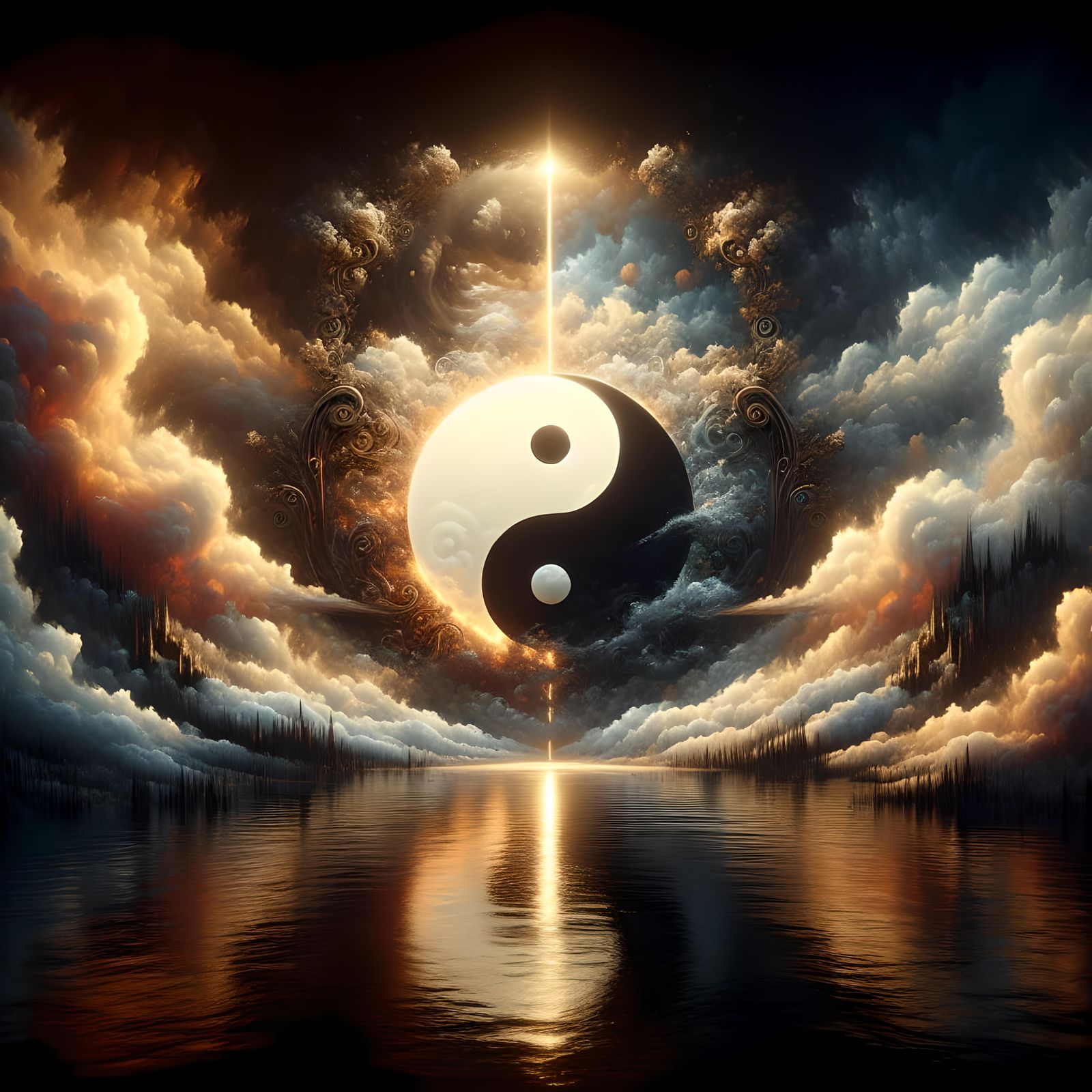 Yin yang...