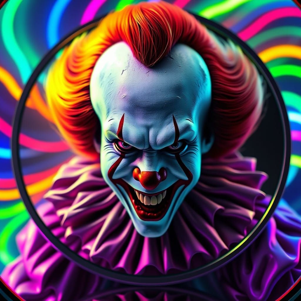 Hamilton collection Silver Dollar rendition of "Pennywise th...