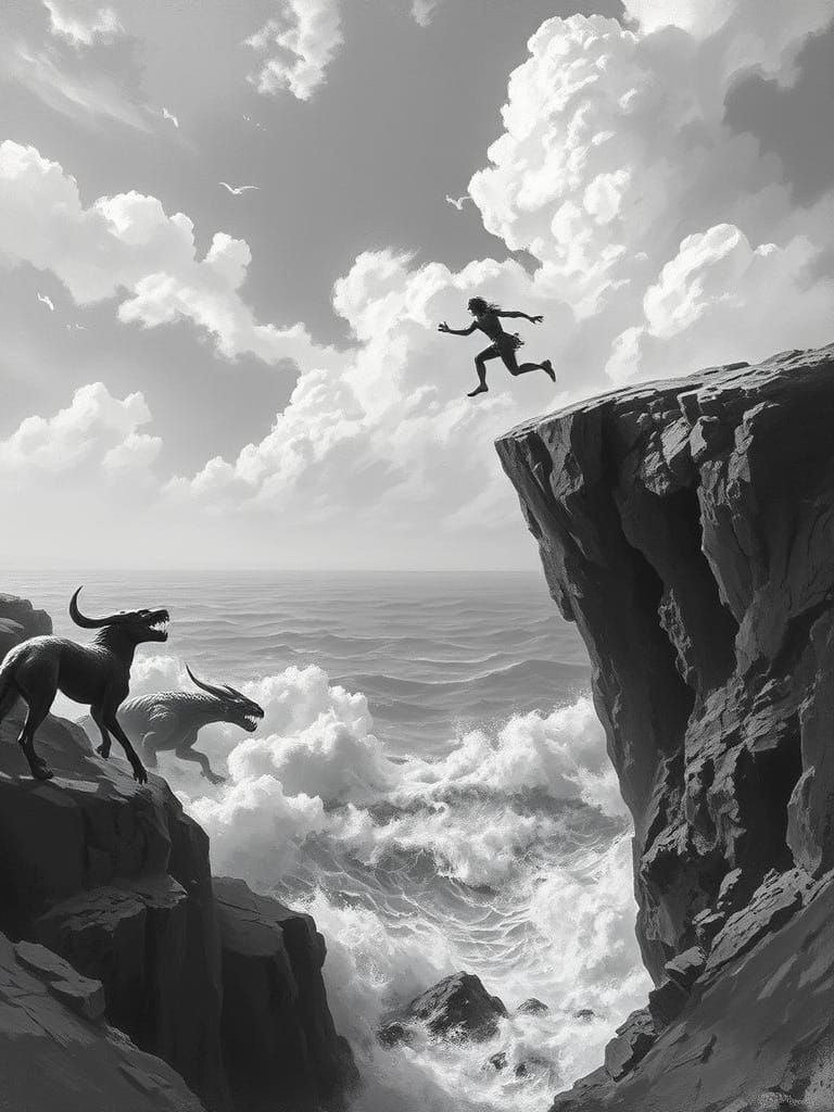 Baroque Leap of Faith into Monster Ocean