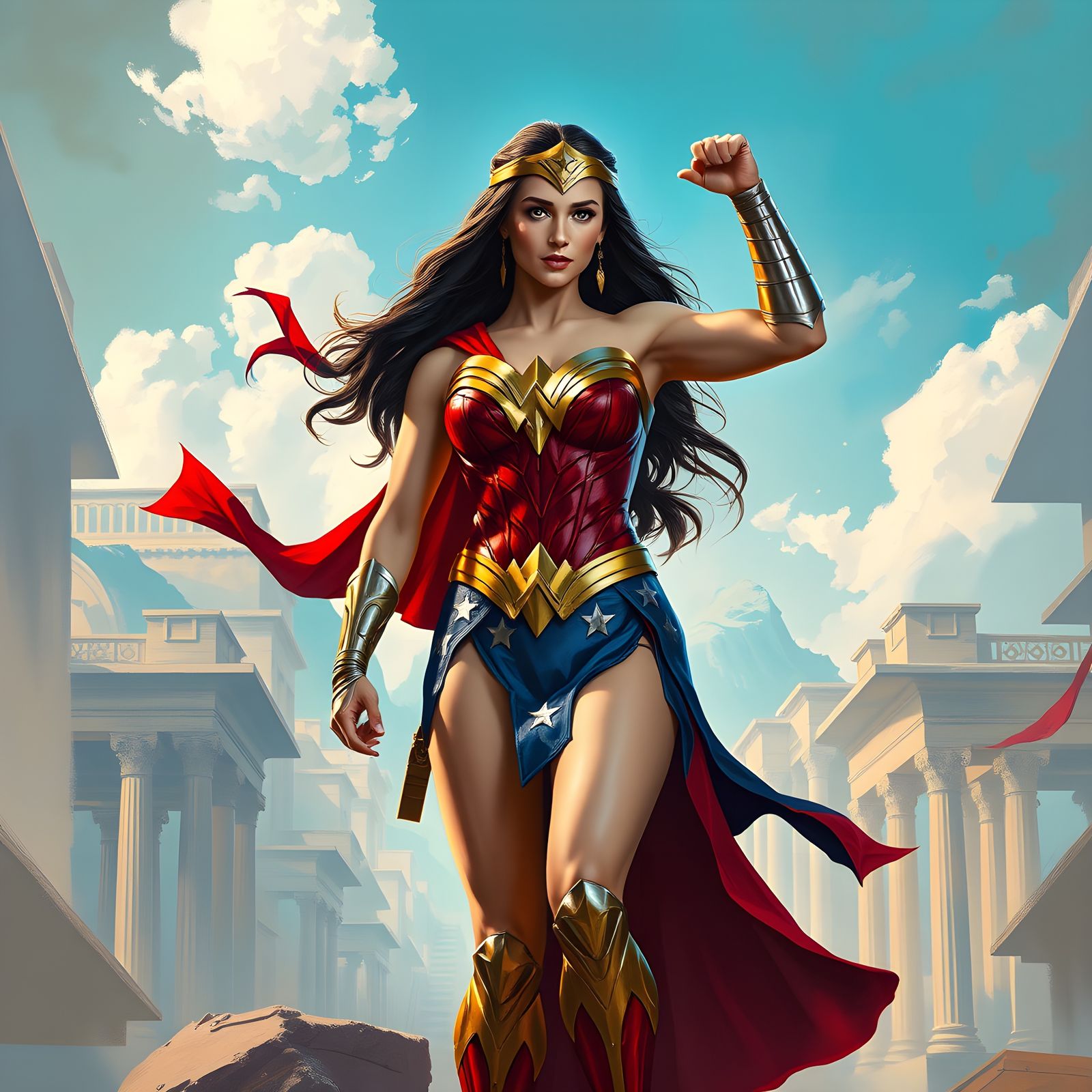 Wonder Woman Digital Art