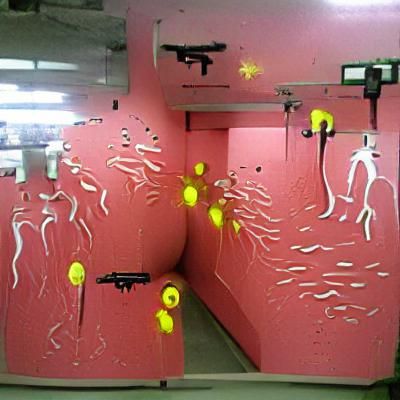 Abstract Organic Forms in Dynamic Light