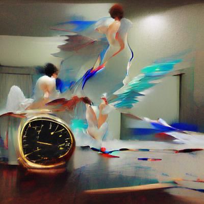 Fleeting Momentous Art: Time Wings