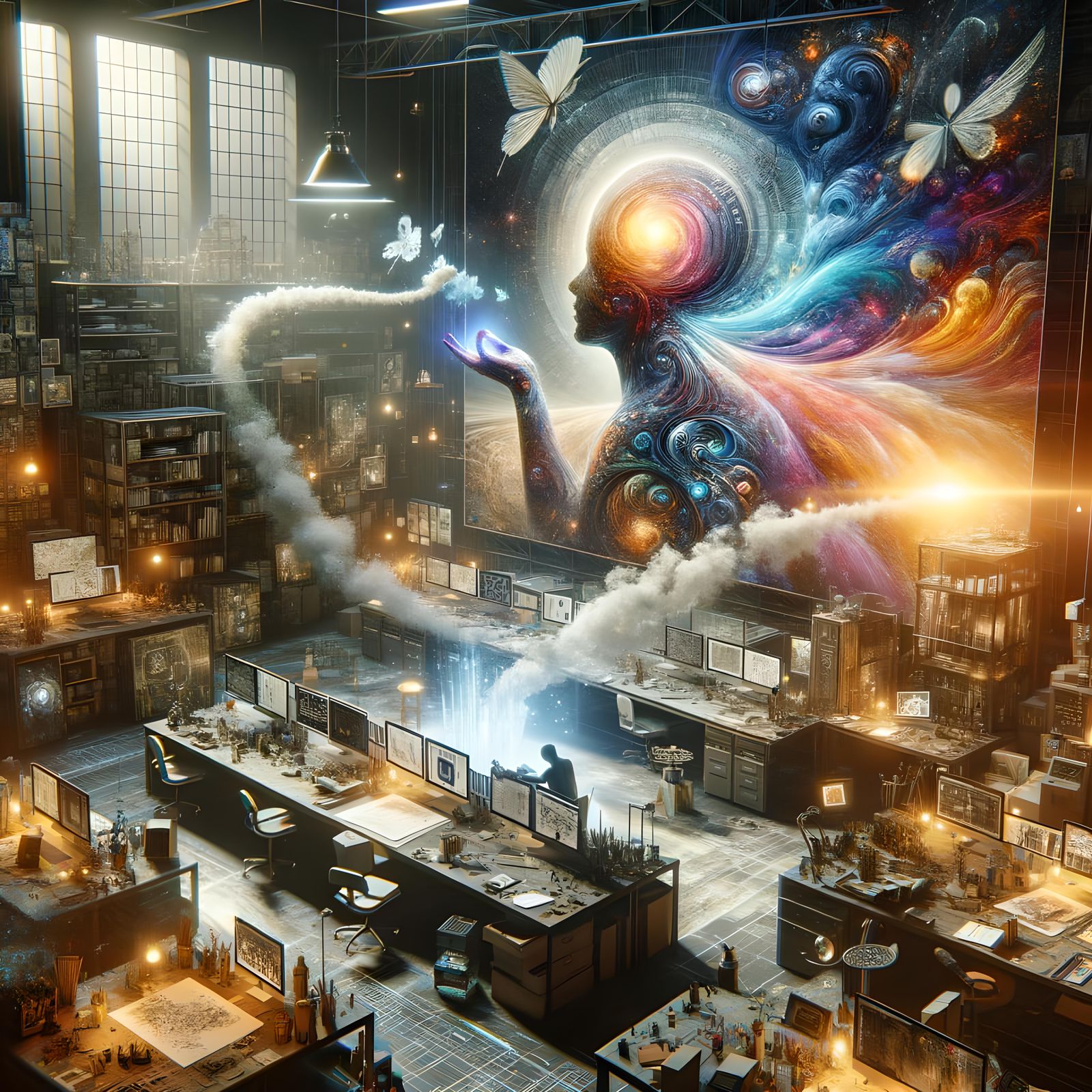 AI Program Rendering Magnificent Artworks in 8K