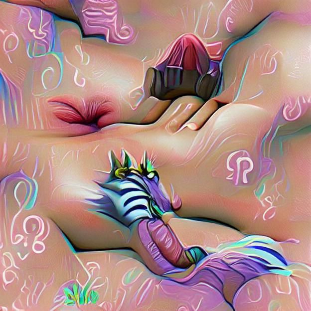 Abstract Depiction of a Sexual Fantasy
