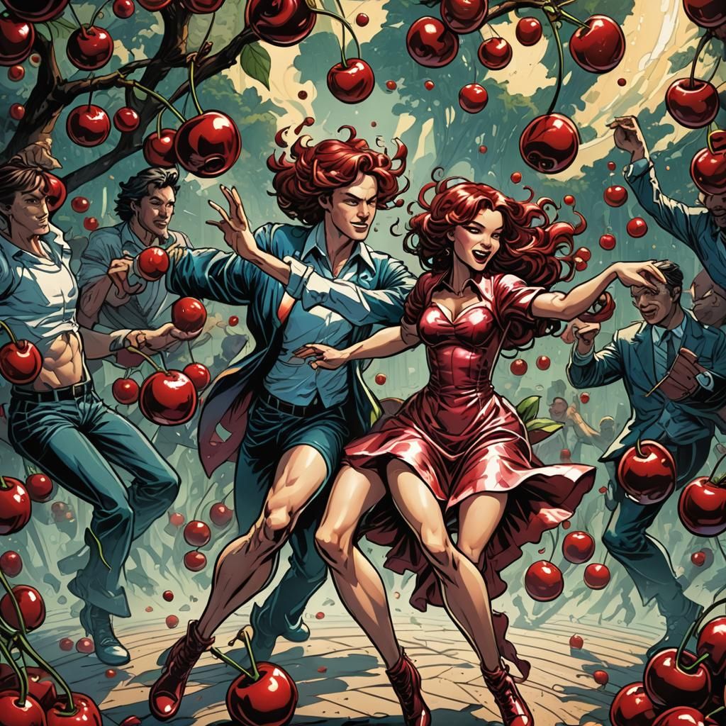Dancing cherry