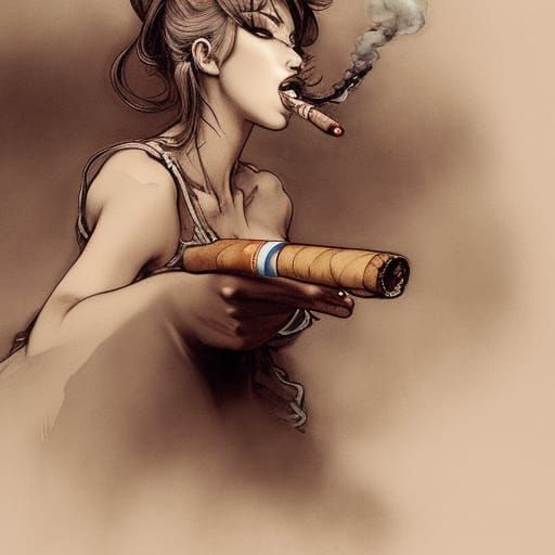Cigar Girl Assassin